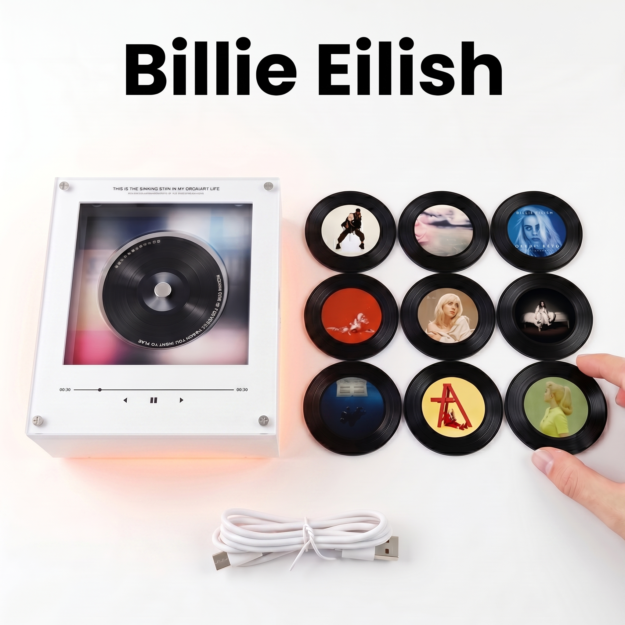 FridgeJam – Mini Vinyl Fridge Speaker