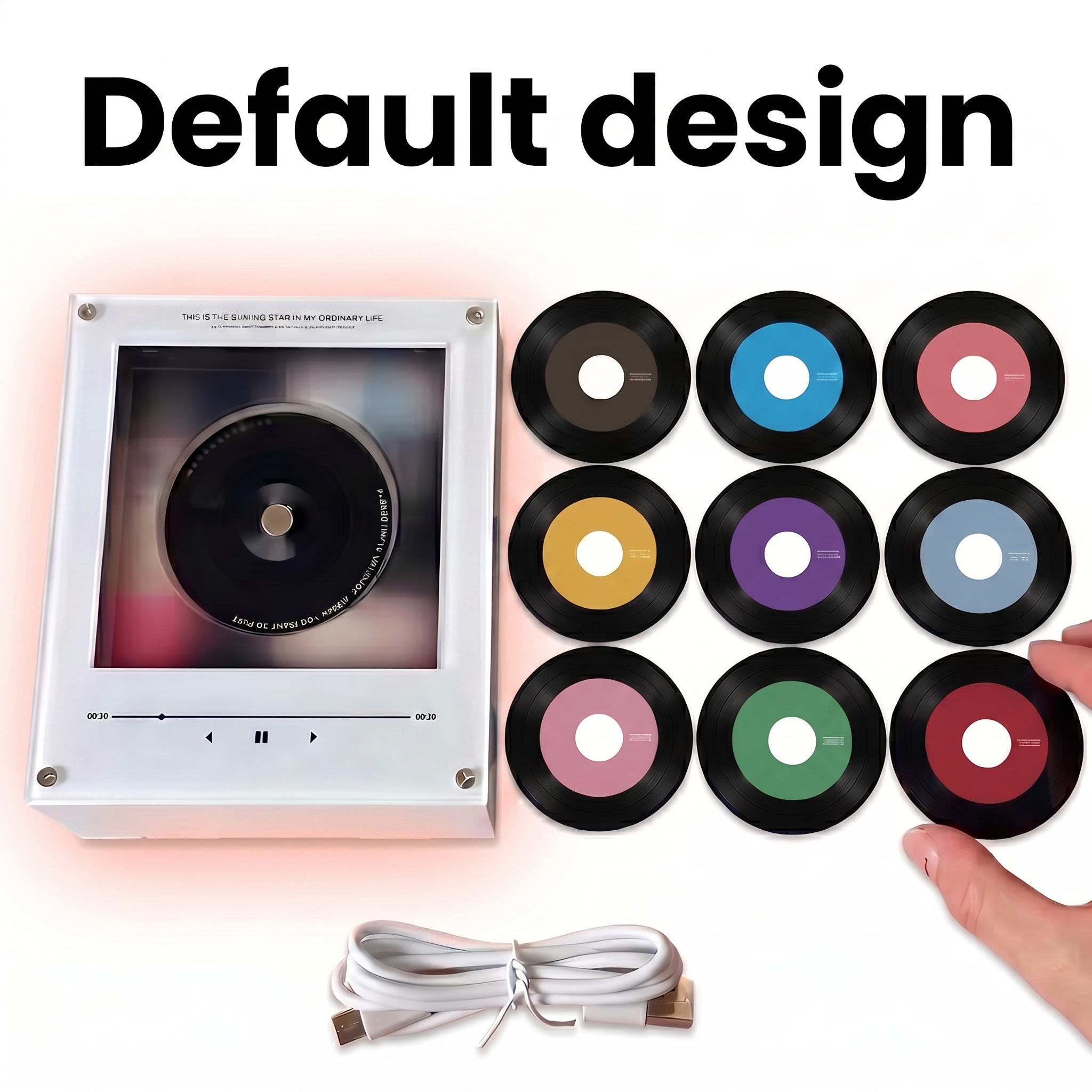 FridgeJam – Mini Vinyl Fridge Speaker